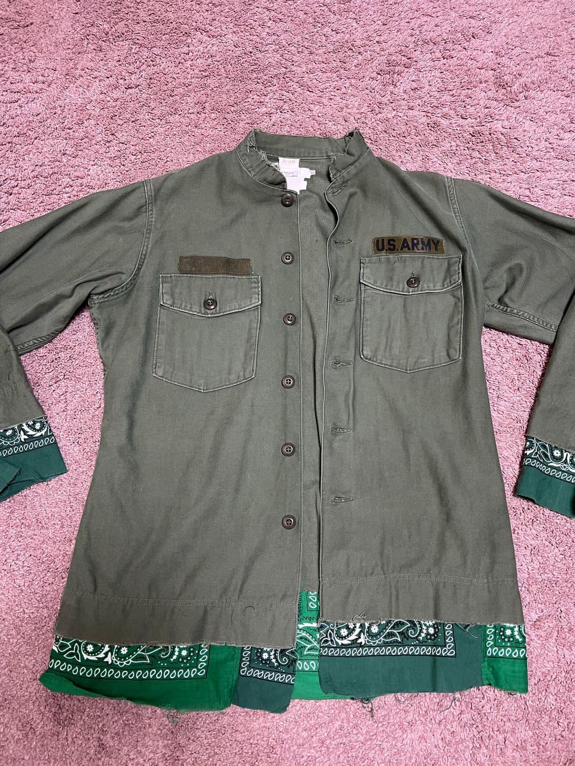 old park 올드파크 밀리터리 반다나 자켓 상품이미지1