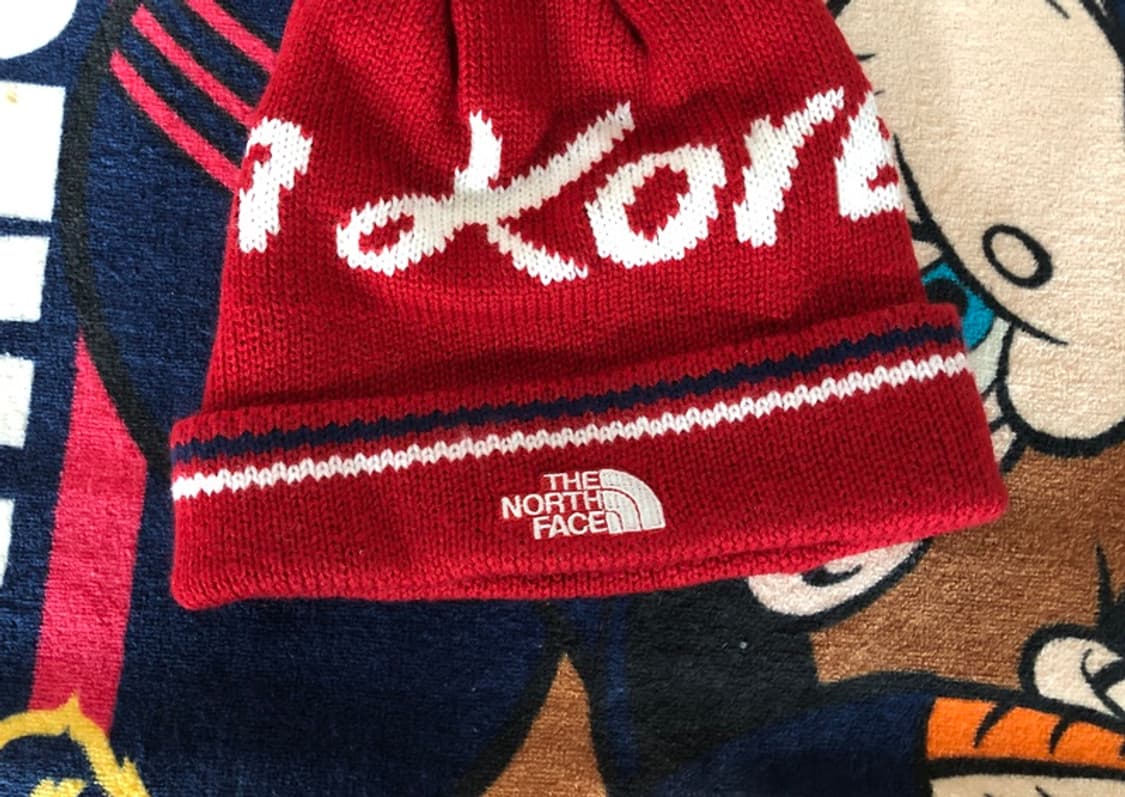 (2) 노스페이스 팀코리아 방울비니/국대비니(레드) 2018평창 상품이미지3