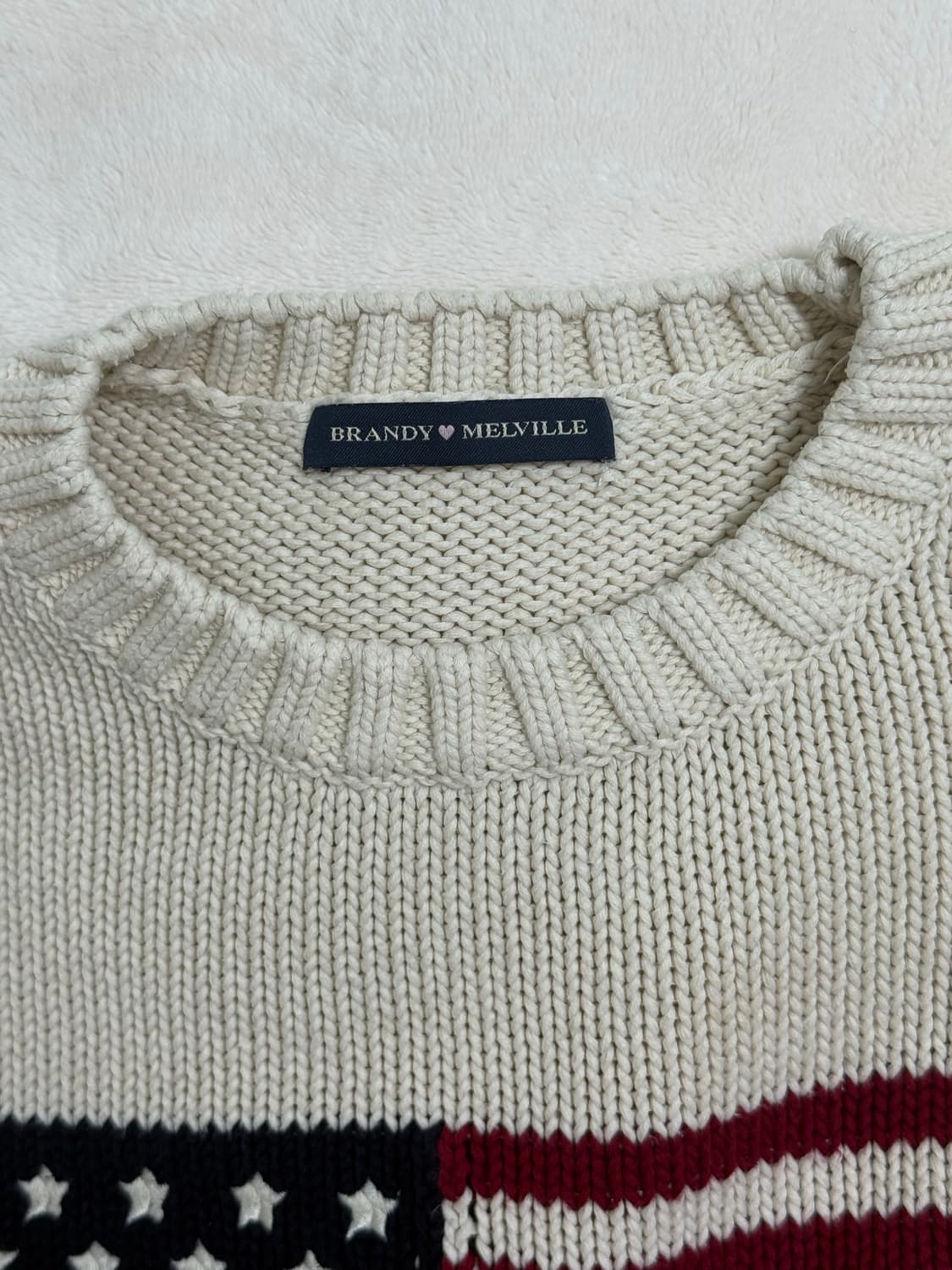 브랜디멜빌 아이보리 니트 상품이미지2