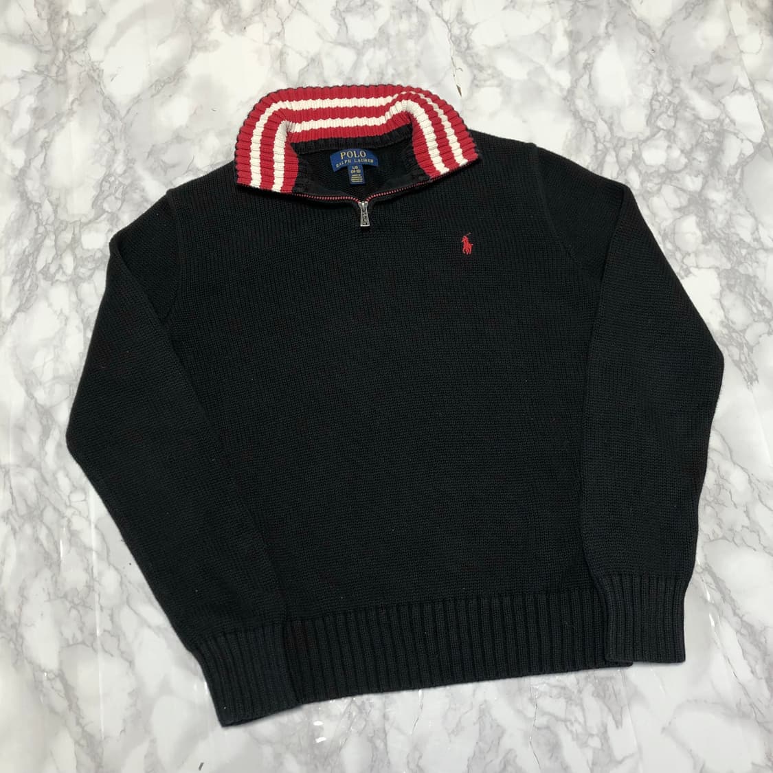 폴로 반집업 니트 상태굿 여성추천 랄프로렌 상품이미지1