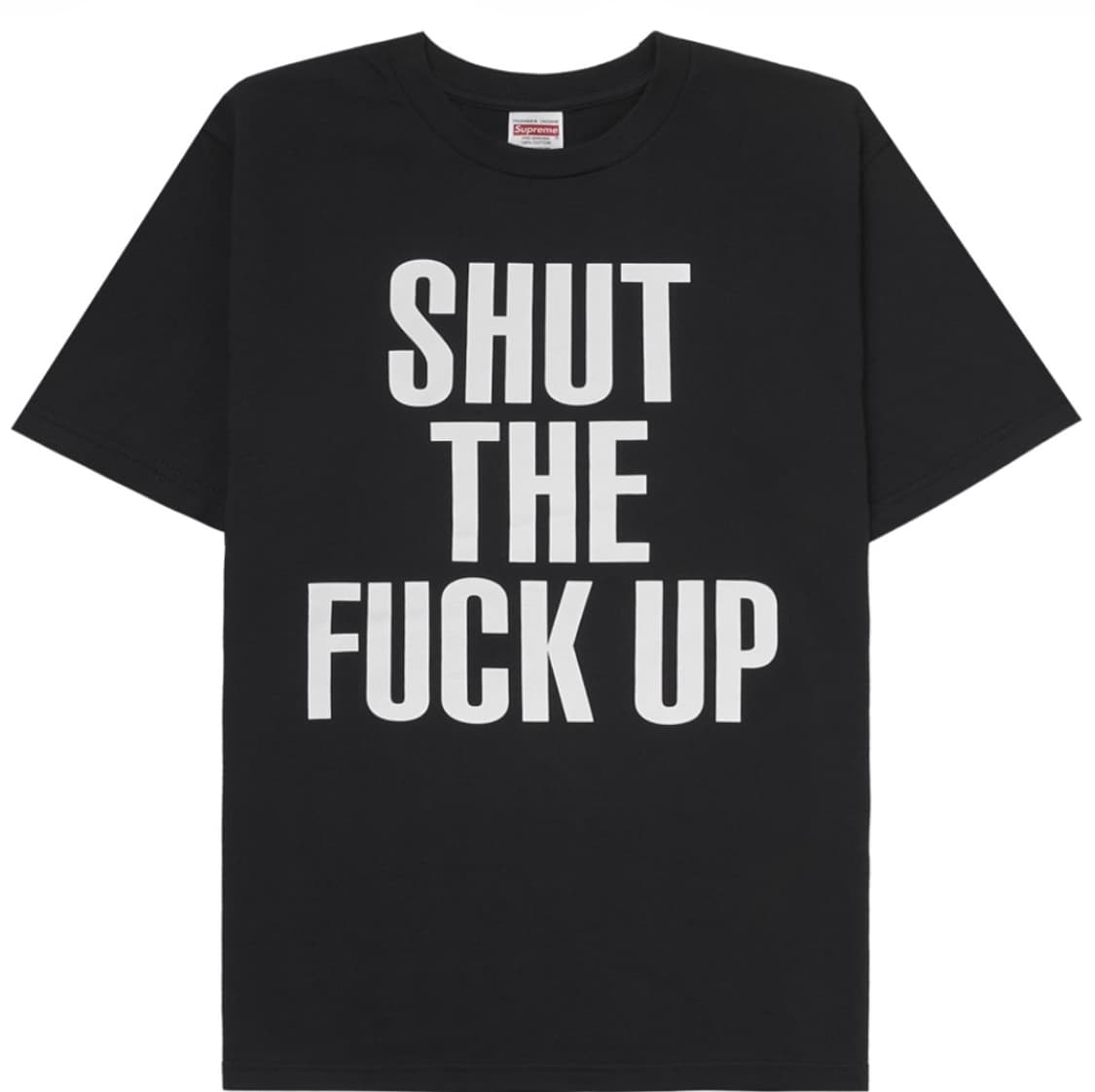 슈프림 넘버나인 shut the fuck up 티셔츠 상품이미지2