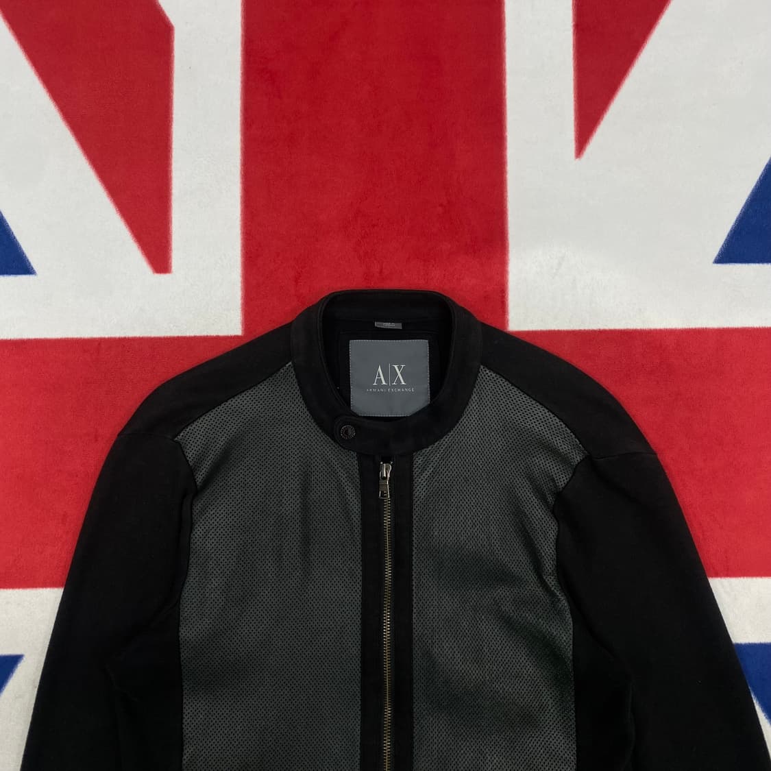 아르마니 레더믹스 코튼집업 M 상품이미지3