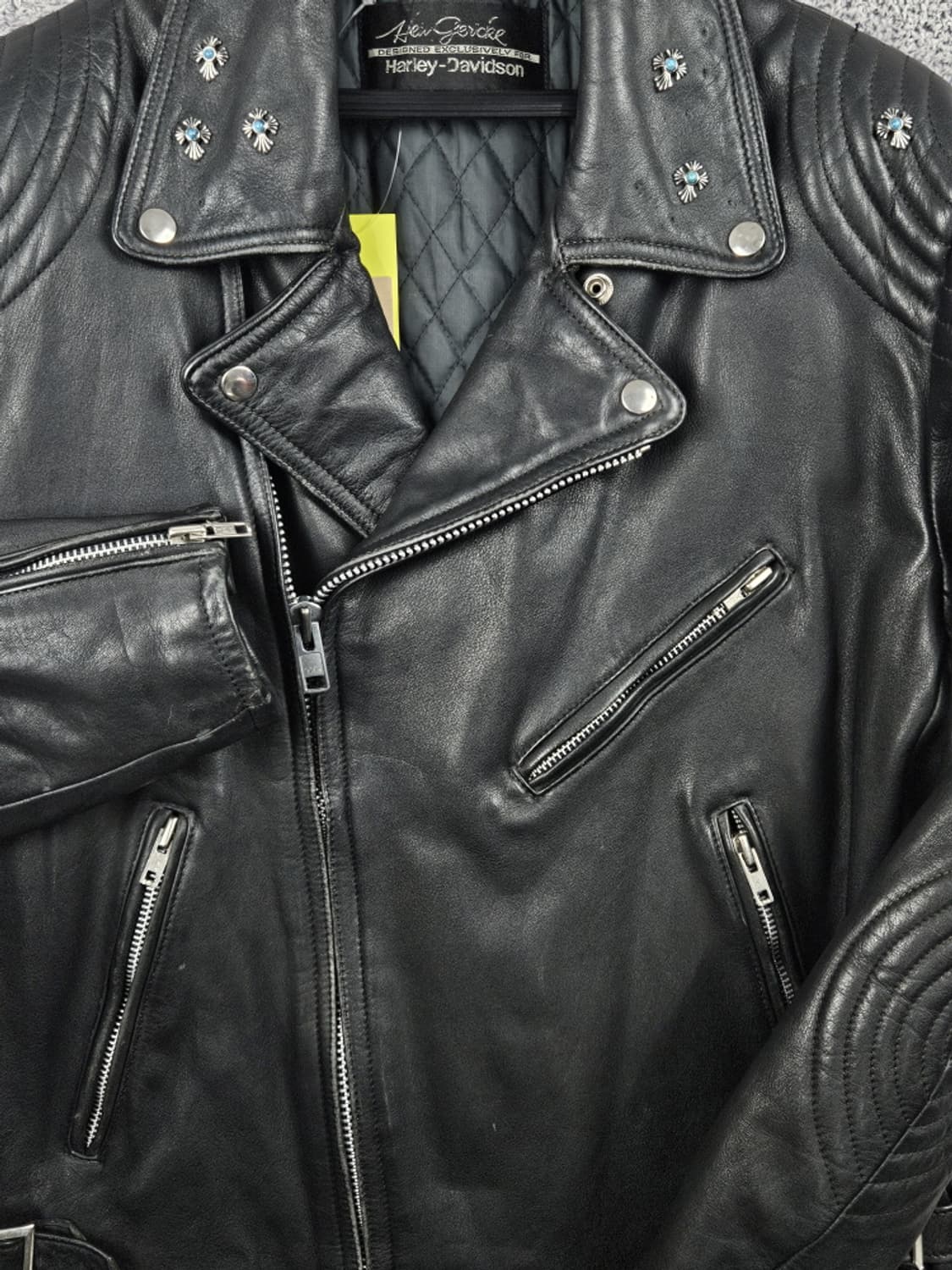 할리데이비슨 더블라이더 모터사이클 가죽자켓 ( 44 ) / 10193 상품이미지4