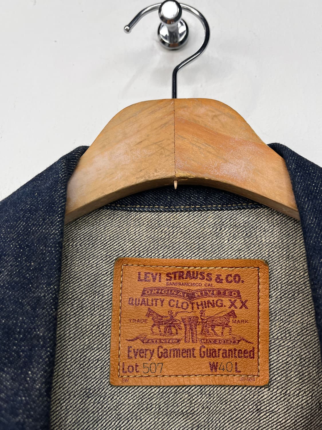 90's 리바이스 71507 데님 자켓 상품이미지9