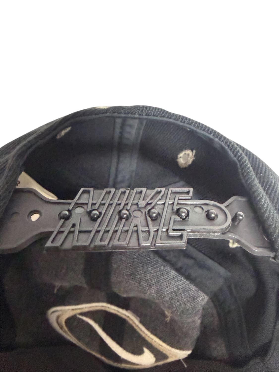 NIKE 블랙 스우시 로고 스냅백 캡 (FREE) 상품이미지4