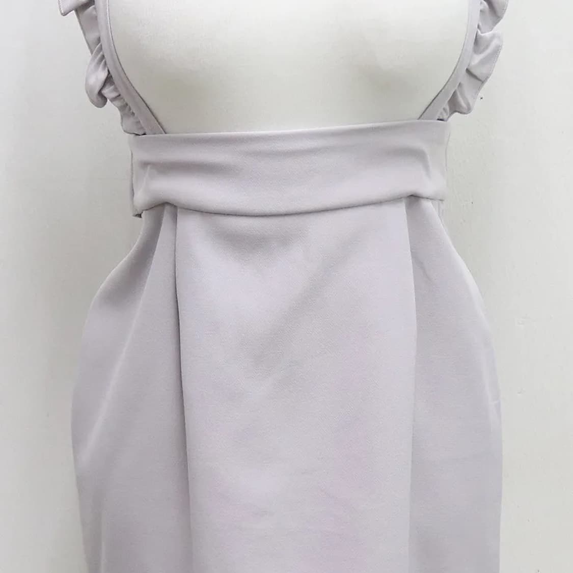 EVELYN 프릴 밴딩 뷔스티에 원피스 62357 상품이미지4