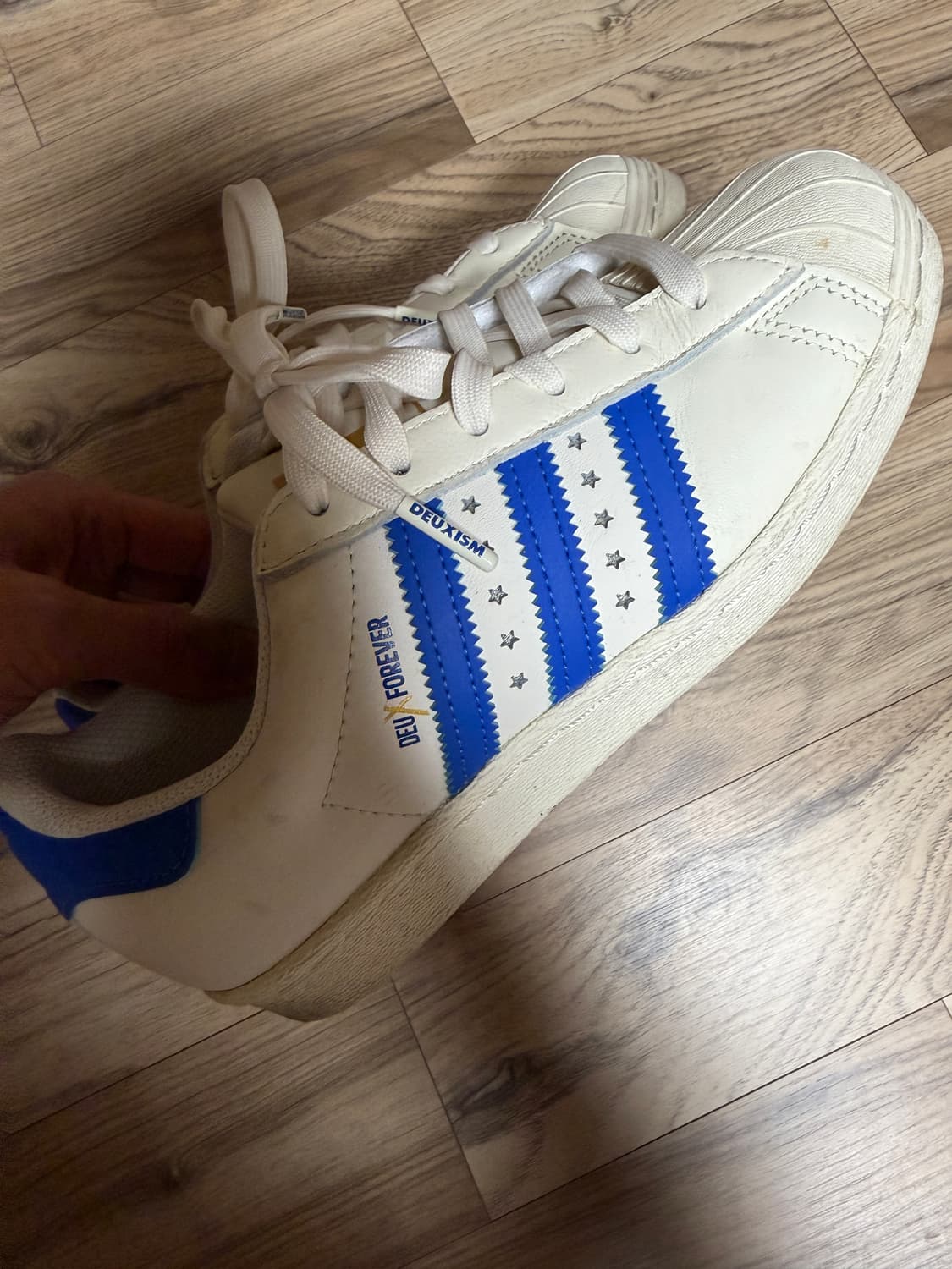 아디다스 슈퍼스타 DEUX FOREVER 운동화 상품이미지2