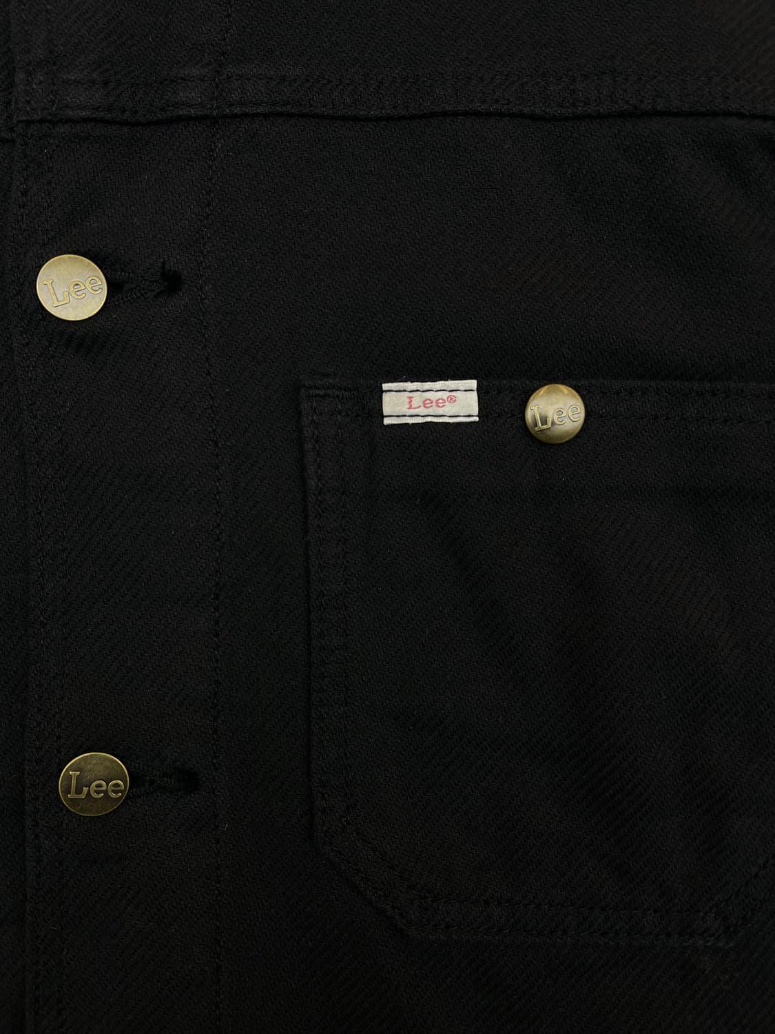 리 블랙 트러커 자켓 상품이미지6