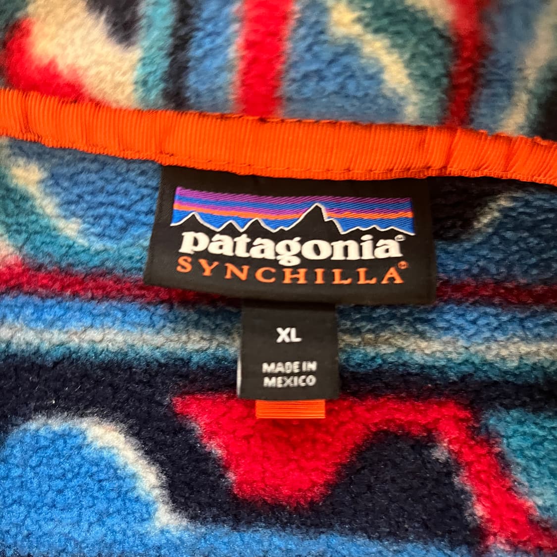 [XL] 파타고니아 신칠라 아즈텍 플리스 풀오버 자켓 상품이미지2