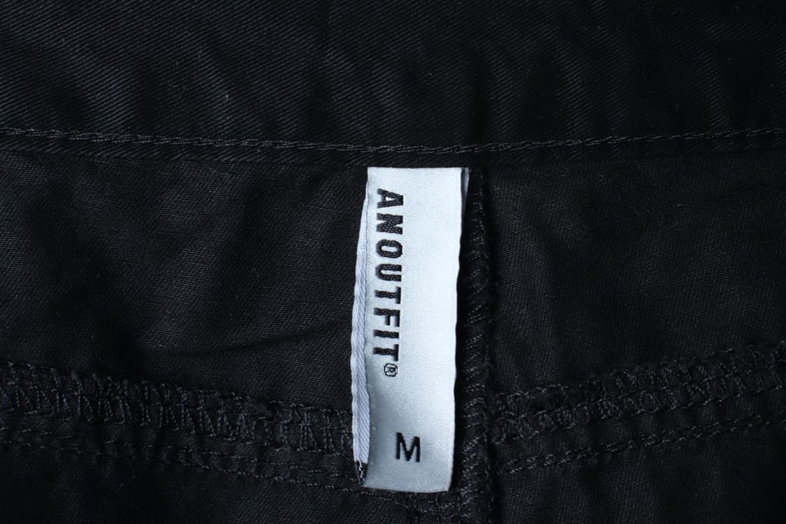 (M-L) 언아웃핏 반바지 팬츠 카고 블랙 올드스쿨-P9950 상품이미지5
