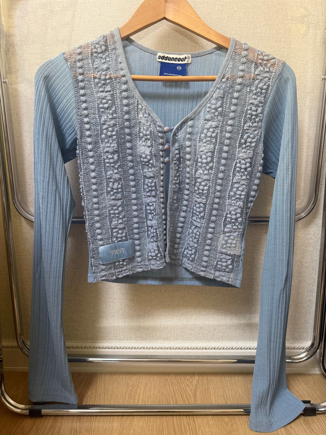 Odd one oyt 오드원아웃 하늘색 가디건 상품이미지1