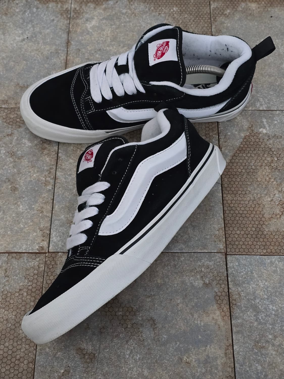 (270)반스 뉴스쿨 검흰 상품이미지3