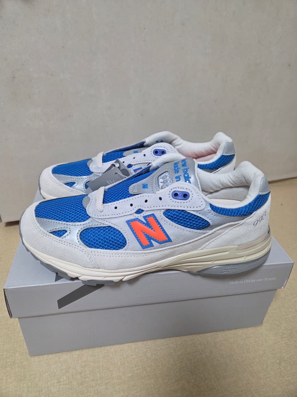 키스 뉴발란스 993 265사이즈 정가양도 상품이미지1