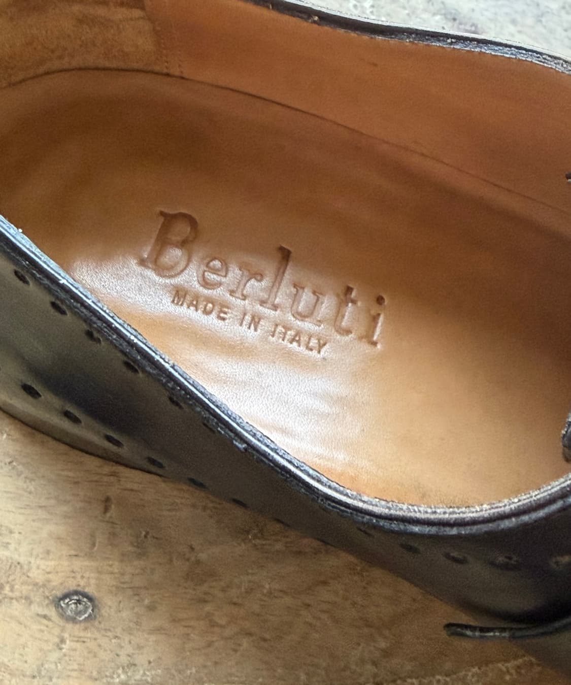 Berluti 벨루티 윙팁 구두 8 1/2 (265-70) 상품이미지5