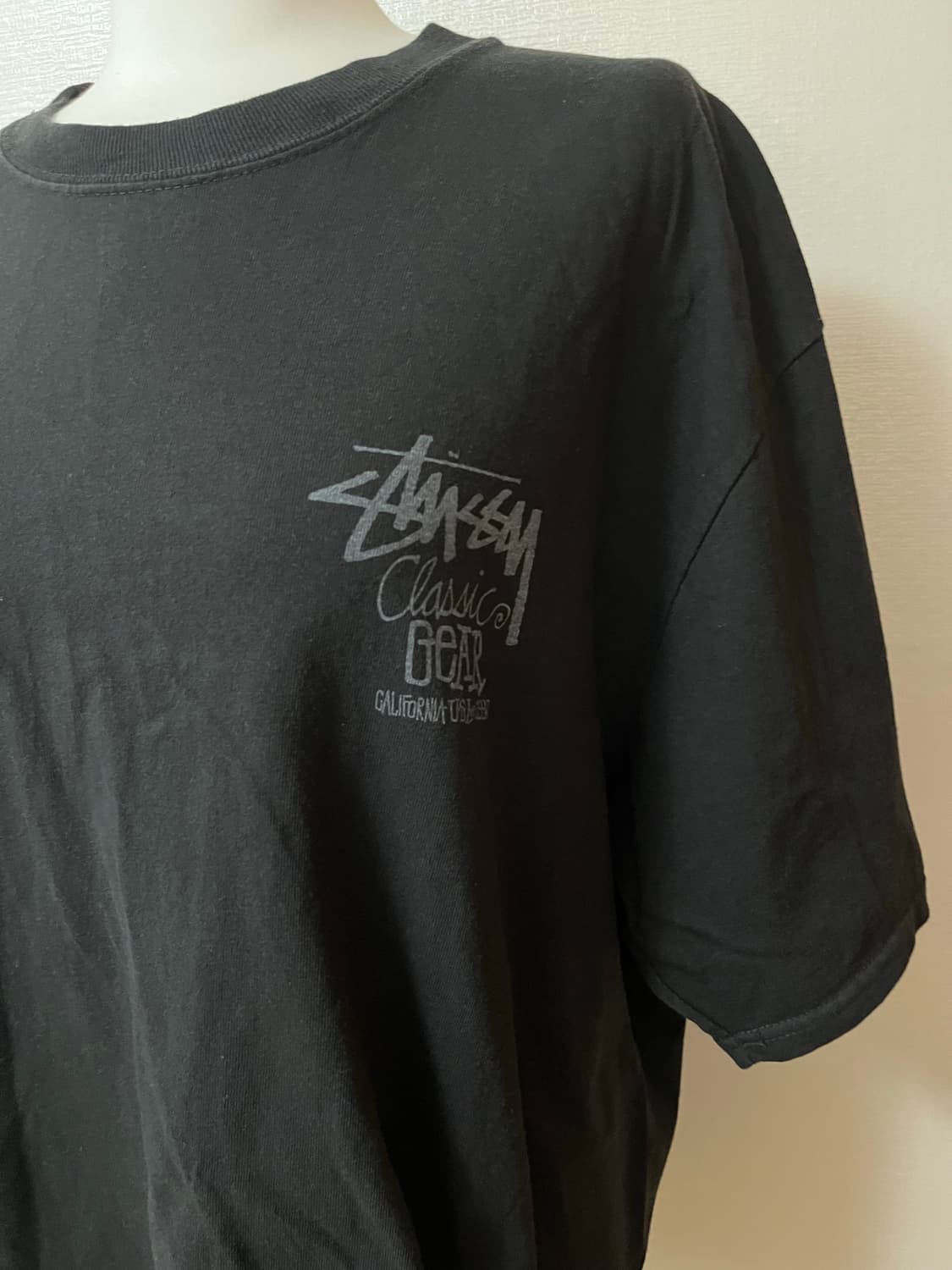 스투시 피그먼트 다이드 클래식 기아 티셔츠 블랙 상품이미지4