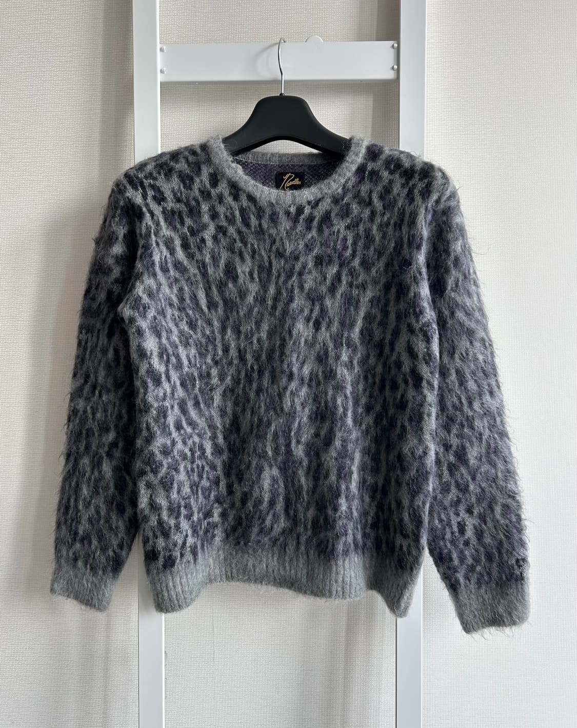 니들스 레오파드 모헤어 니트 상품이미지1