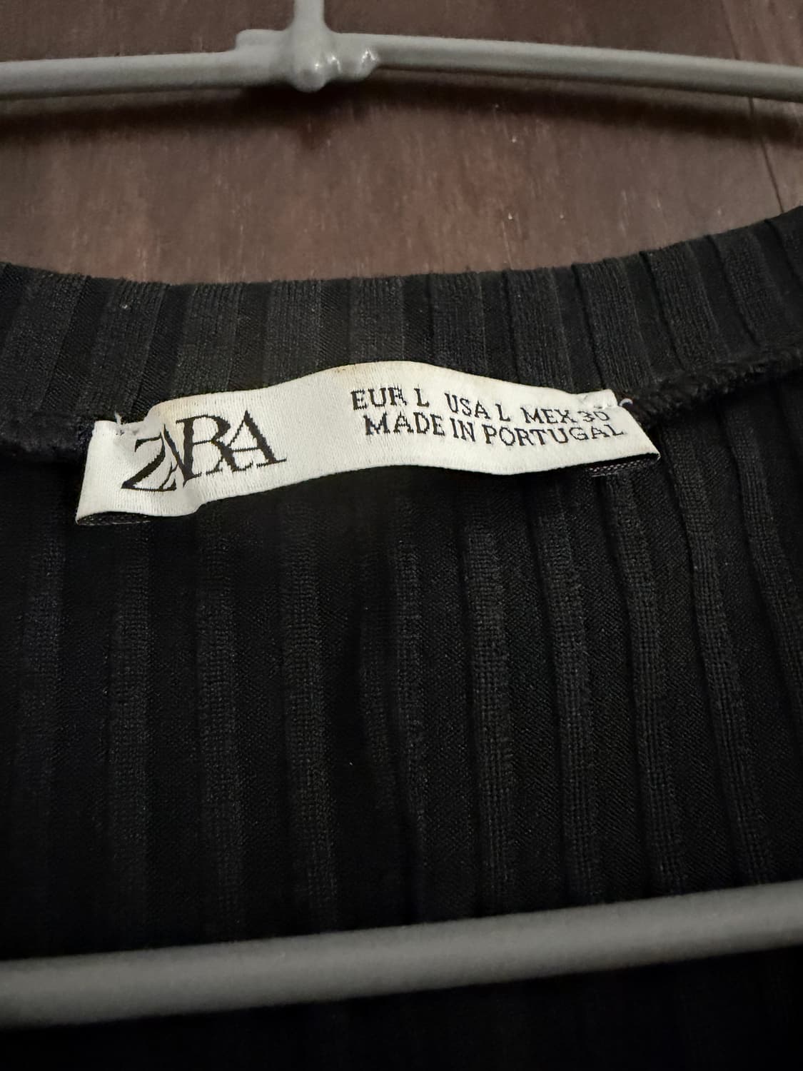 Zara 자라 리브드 네온라인 맥시 롱 원피스 상품이미지4