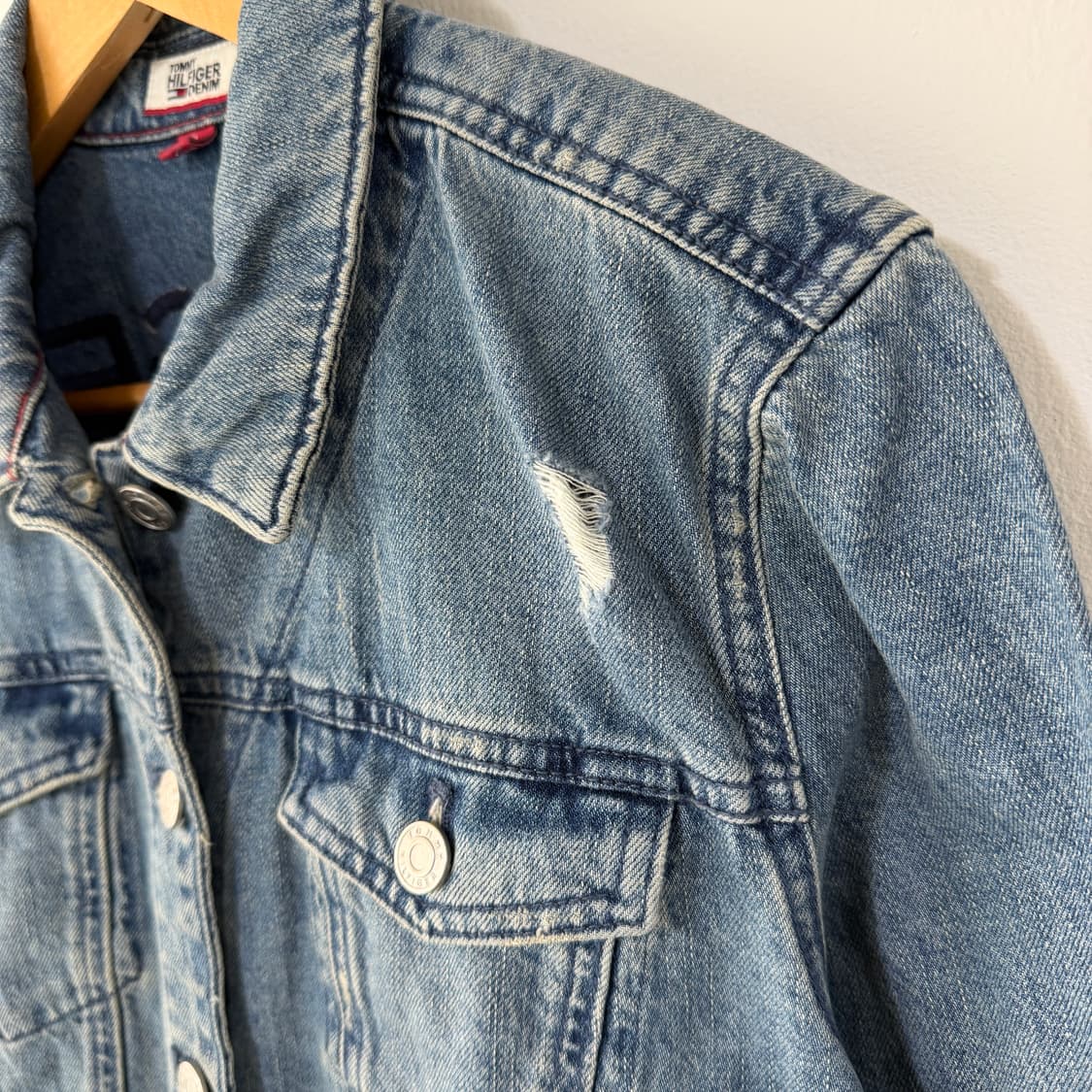 [S] 타미힐피거 빅로고 데님자켓 상품이미지3