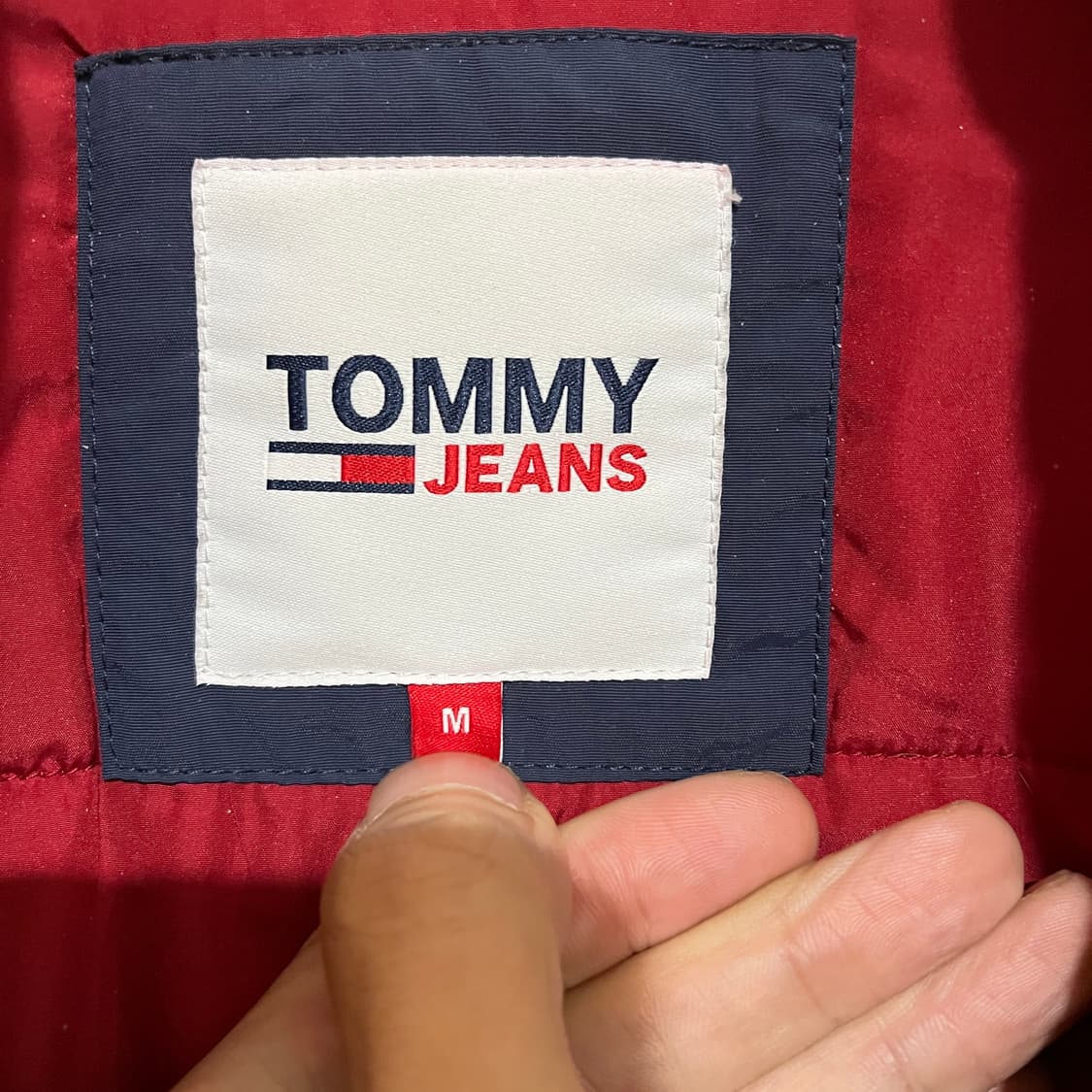 (오버핏 M) 타미 패딩 바람막이 상품이미지4