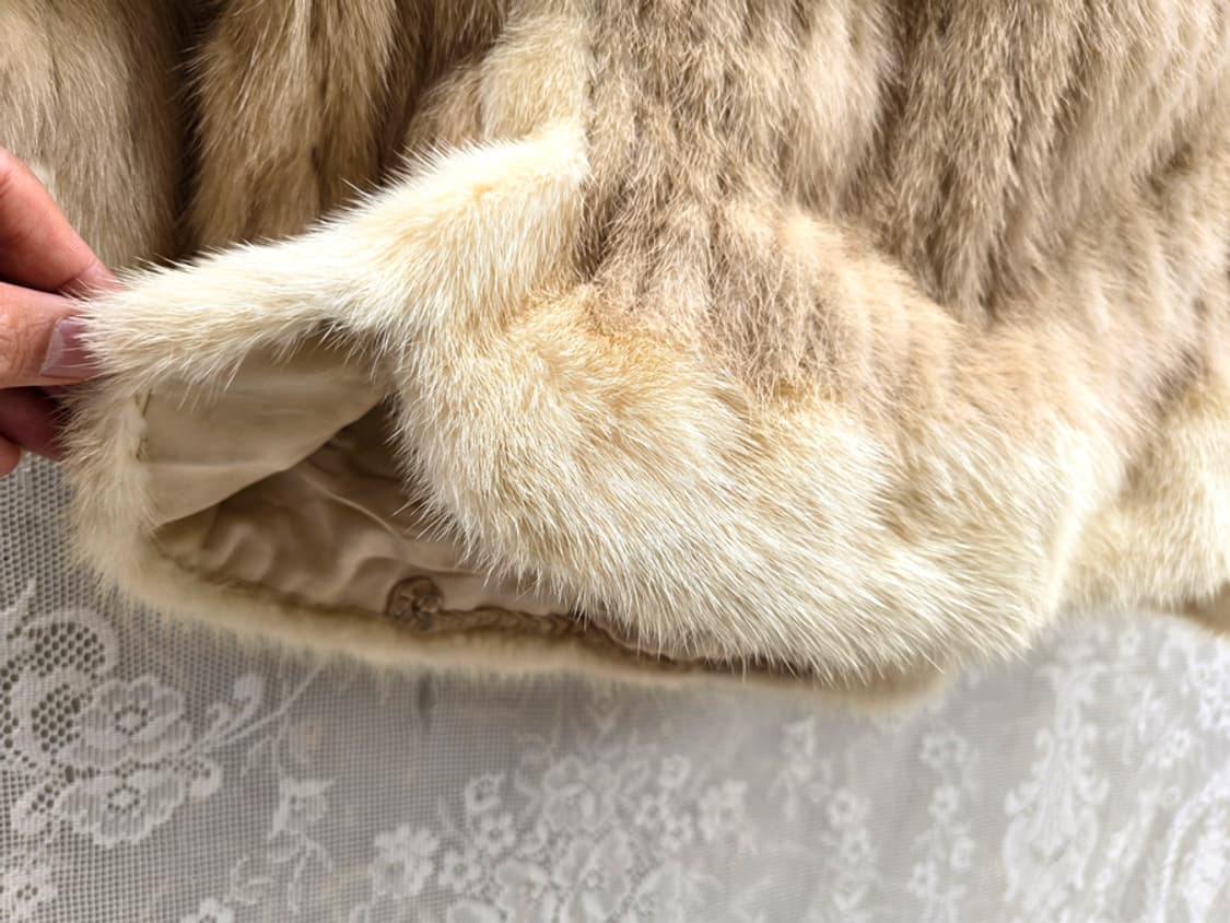 빈티지 천연 밍크 자켓 상품이미지6