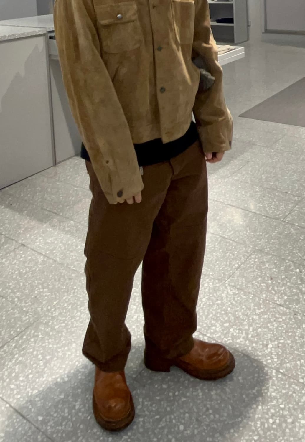 master-piece 더블니팬츠 브라운 L 상품이미지7