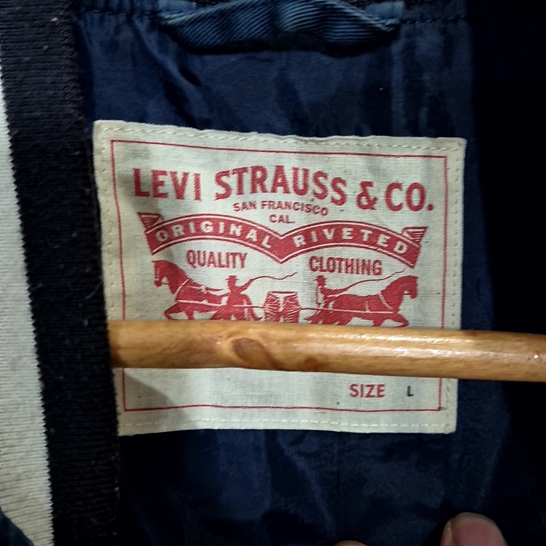 Levis 리바이스 빈티지 블루종 자켓 상품이미지4