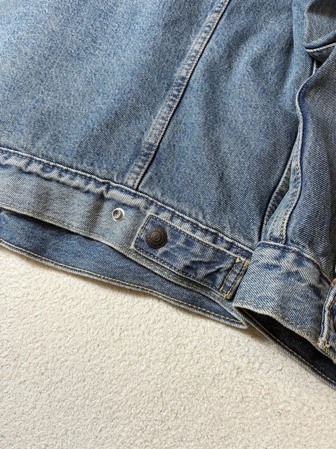 리바이스 00's 양털 워시드 데님 트러커 자켓 PN7832 상품이미지9