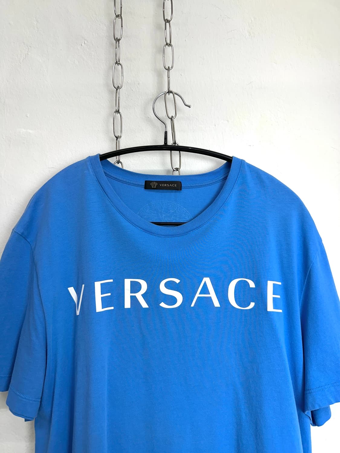 Versace Medusa Logo Blue T-Shirt 상품이미지3