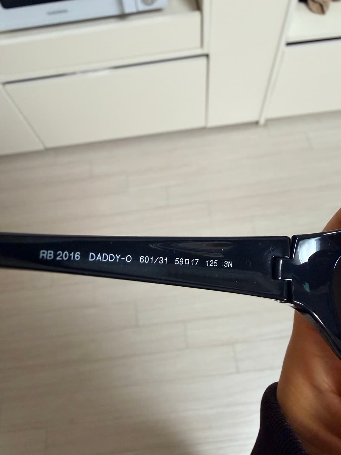 레이벤 대디오 선글라스 블랙 풀구성 상품이미지2