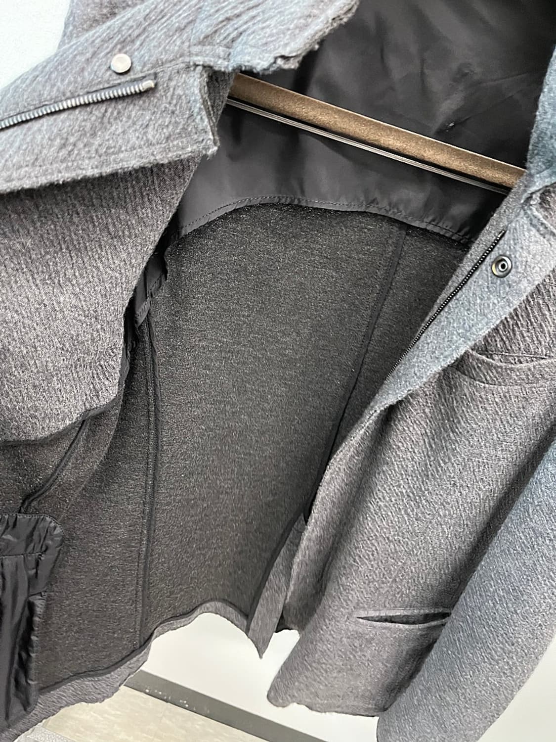 105-110) 엠포리오알마니 부클 니트자켓  상품이미지5