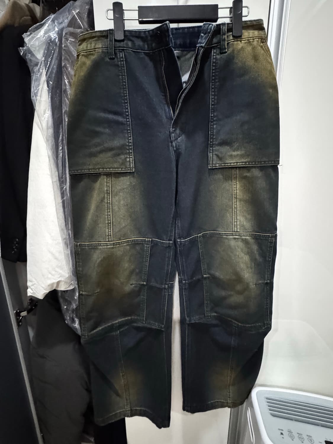 준지 25ss 벨벳 데님 니턱 팬츠 46사이즈 상품이미지3