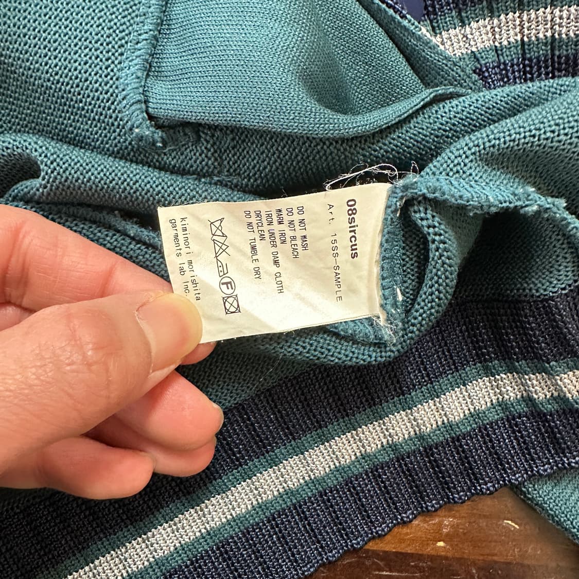 08서커스 니트 스타디움 자켓 M 상품이미지7