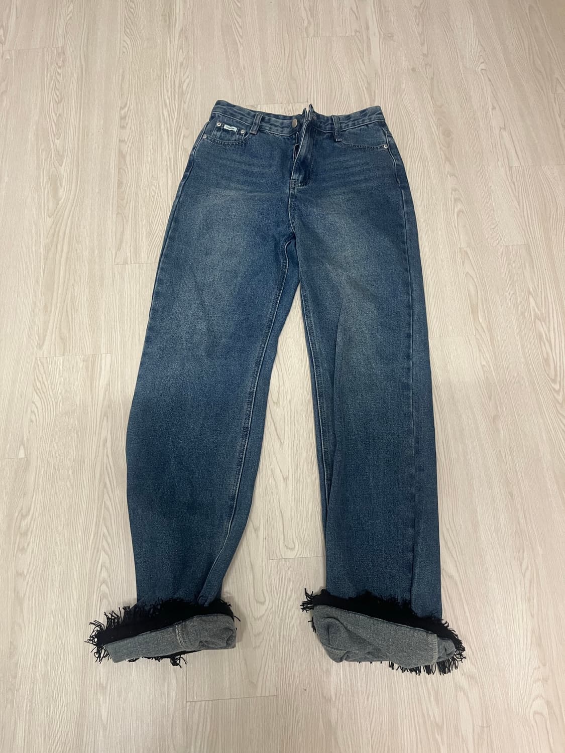 김아홉 fringe long denim (roll-up) s 상품이미지8