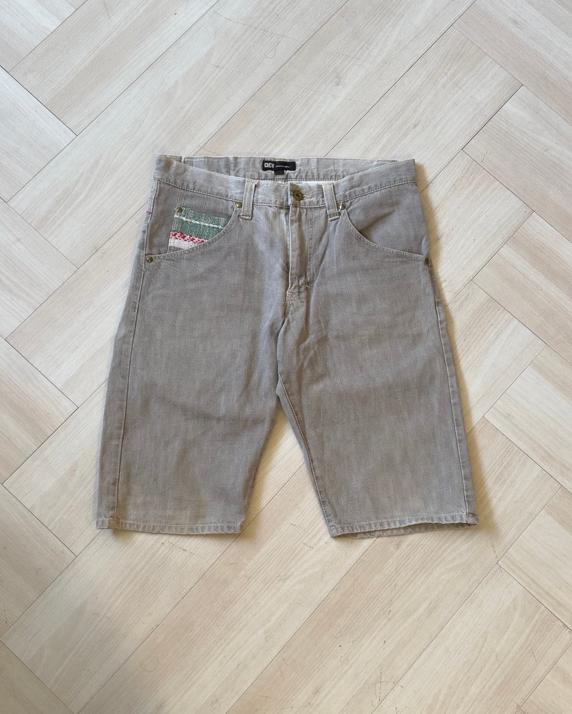 [CNCV CONCAVE] patch half pants 상품이미지4