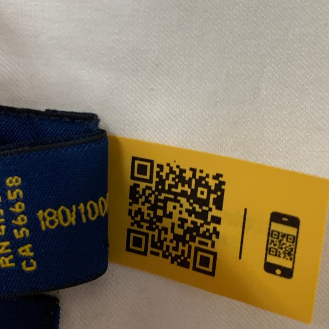 L 폴로랄프로렌 클래식핏 신형 QR택 페더웨이트 트윌 화이트 셔츠 상품이미지5