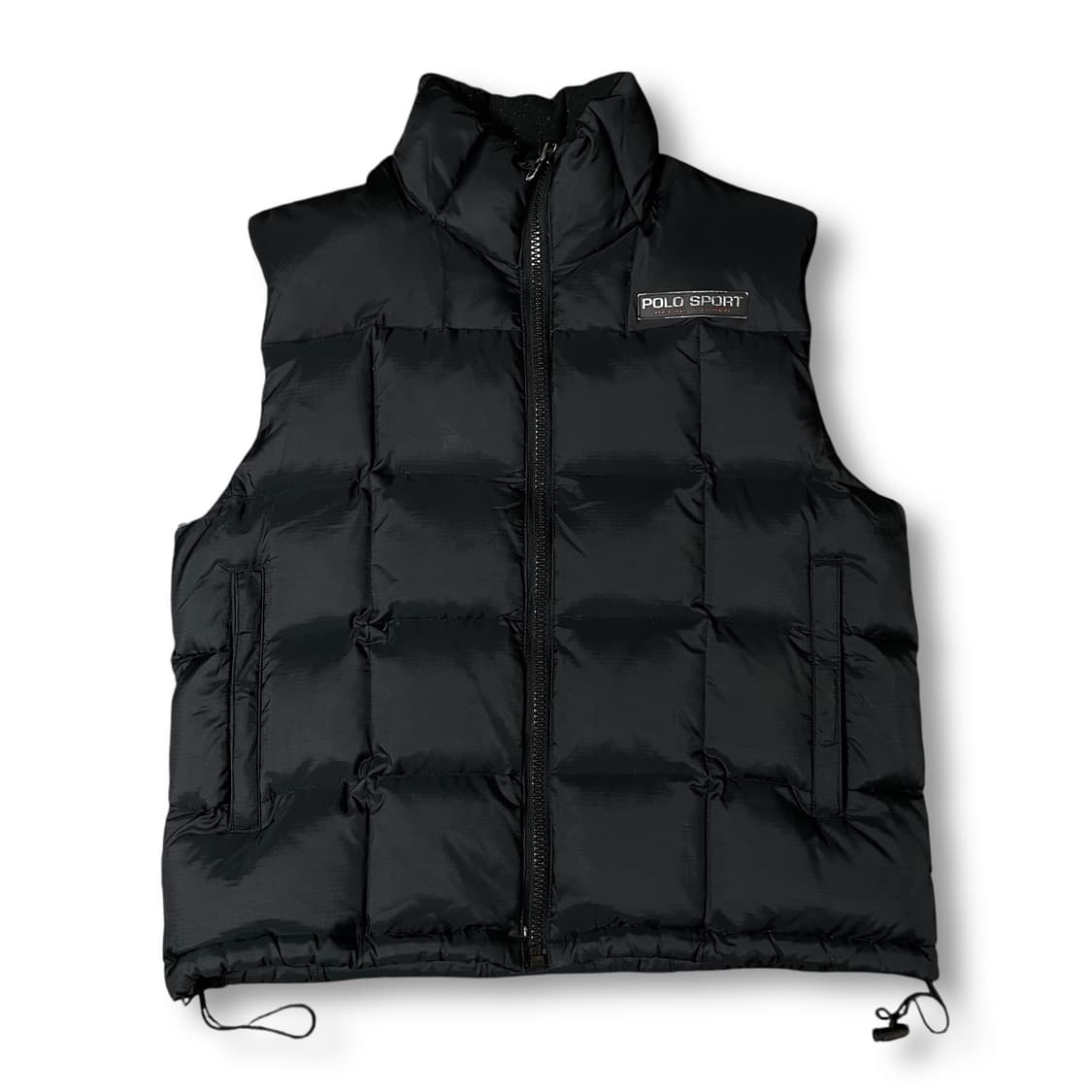 폴로스포츠 블랙 경량 패딩 조끼 상품이미지1