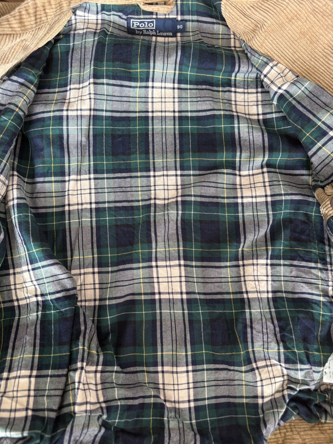 폴로 랄프로렌(Polo Ralph Lauren) 코듀로이 자켓(두산) 상품이미지8