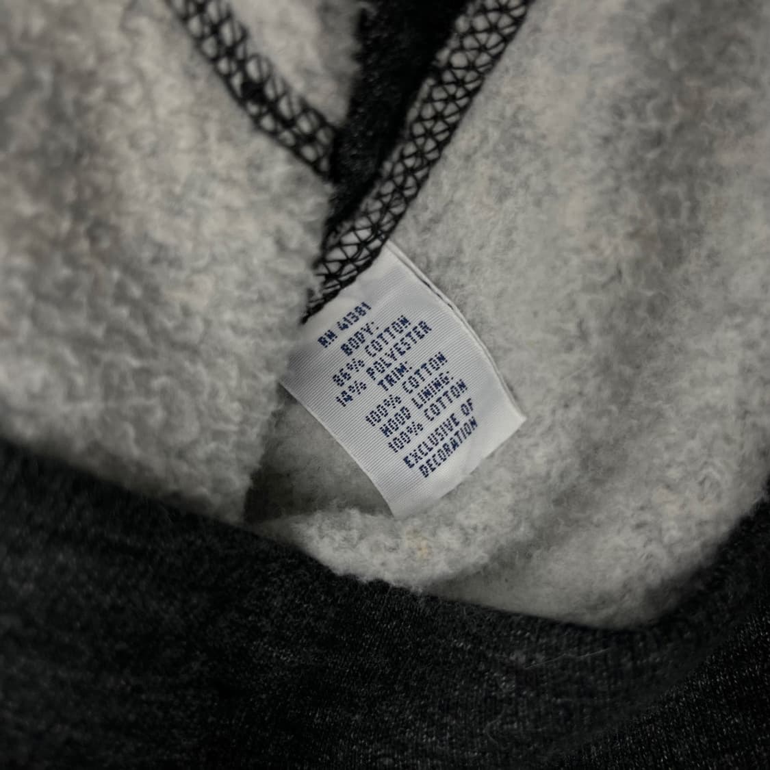 폴로 랄프로렌 레드포니 차콜 후드집업 S 상품이미지5