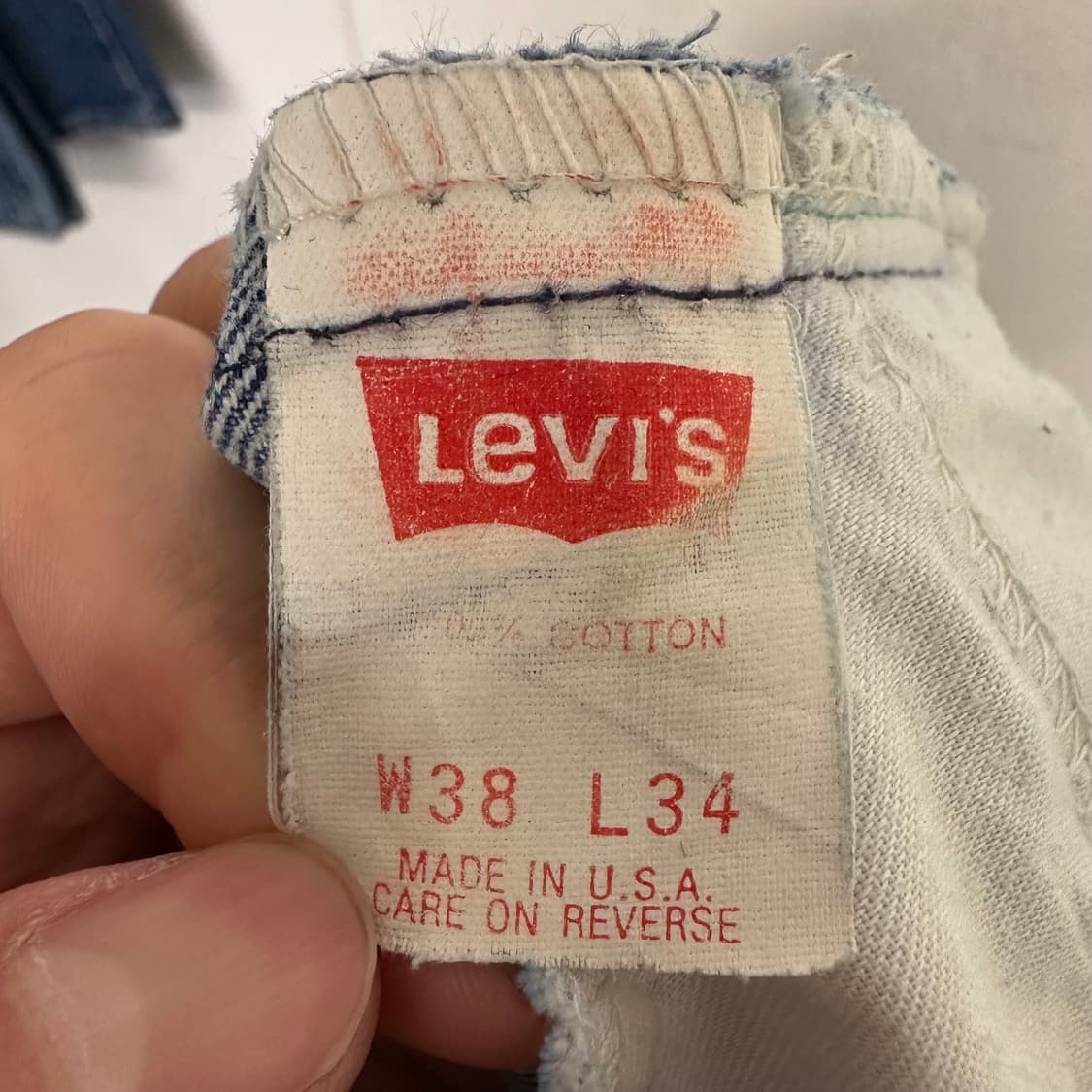 80’s 리바이스 509 오렌지탭(Made in USA) 상품이미지8