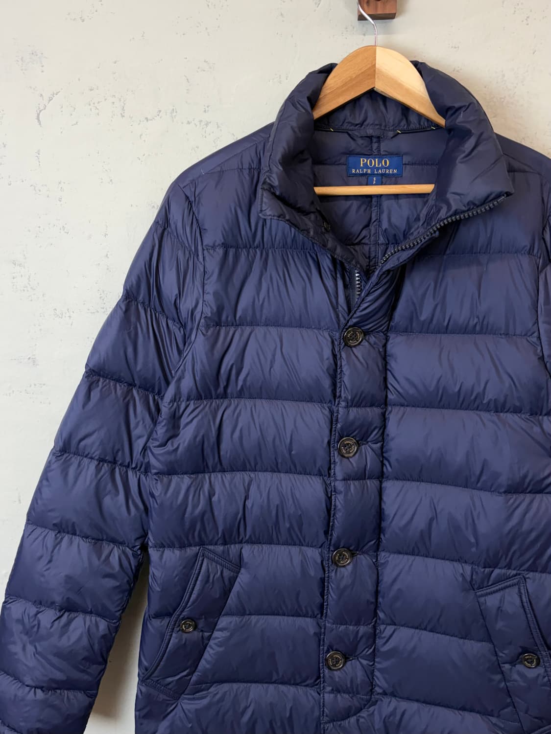 폴로랄프로렌 덕다운 네이비 패딩 코트 상품이미지5