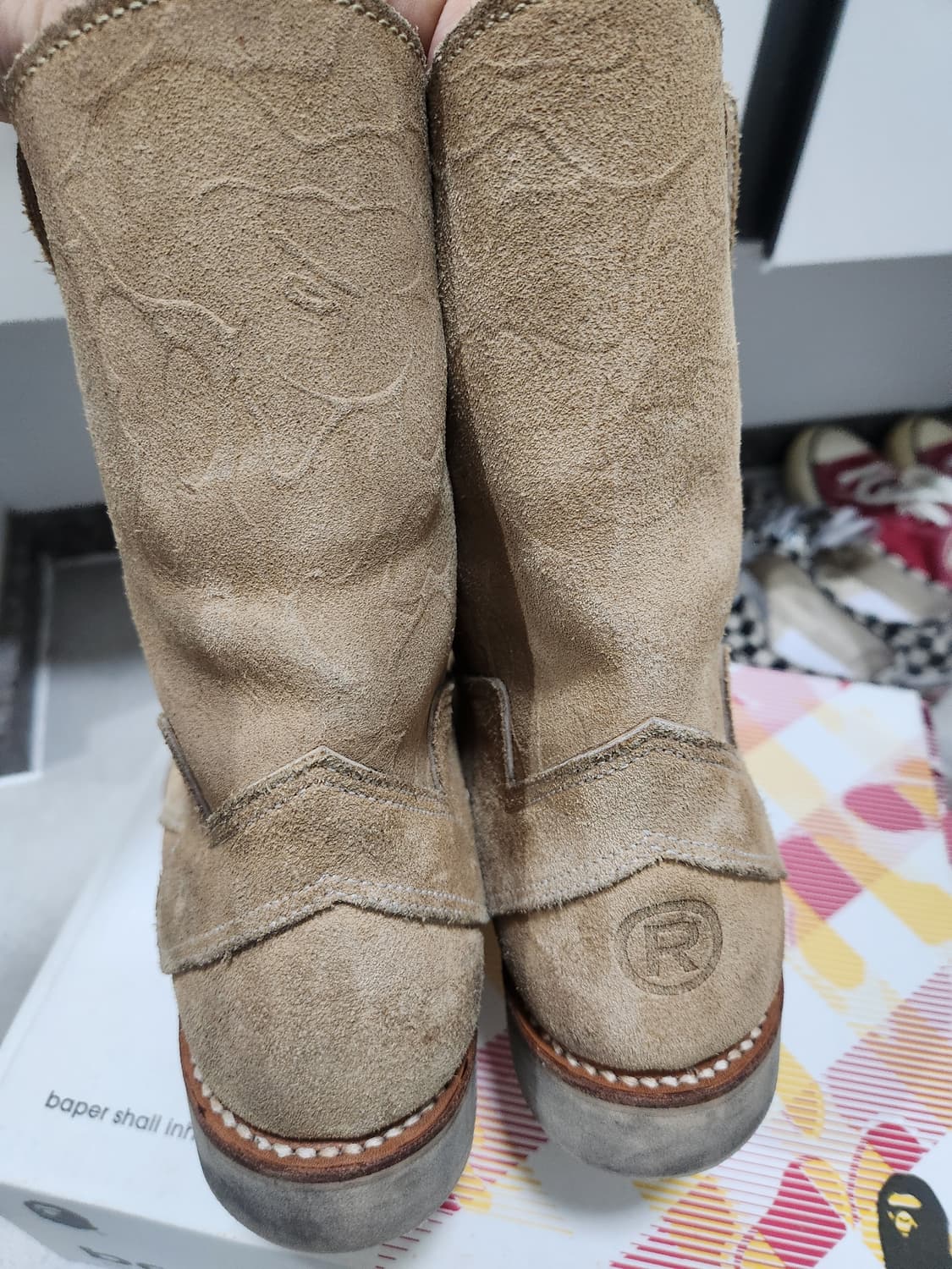 베이프 페코스웨스턴엔지니어 부츠 260 비즈빔 캐피탈 상품이미지5