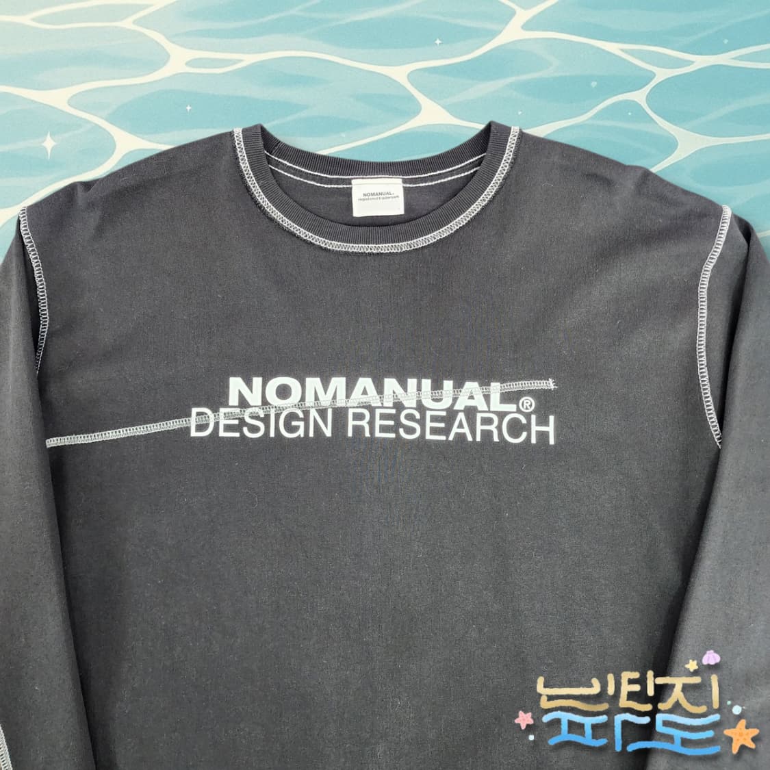 L 노매뉴얼 스티치 롱슬리브 티 상품이미지2