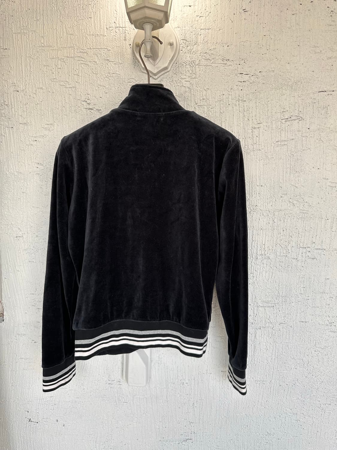 FILA navy velour zip-up jacket 상품이미지9