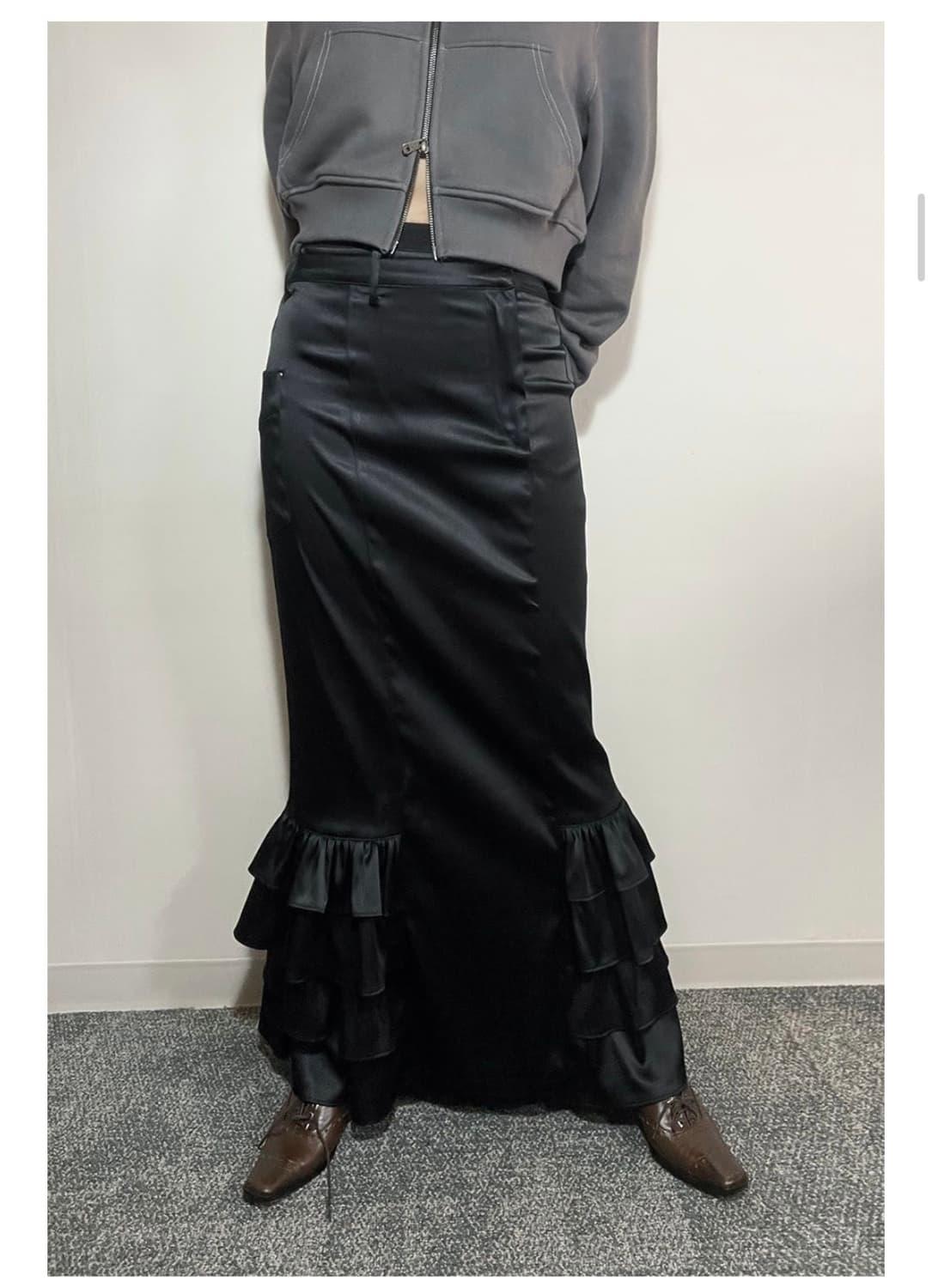 스틸레써디 프릴 스커트 상품이미지3