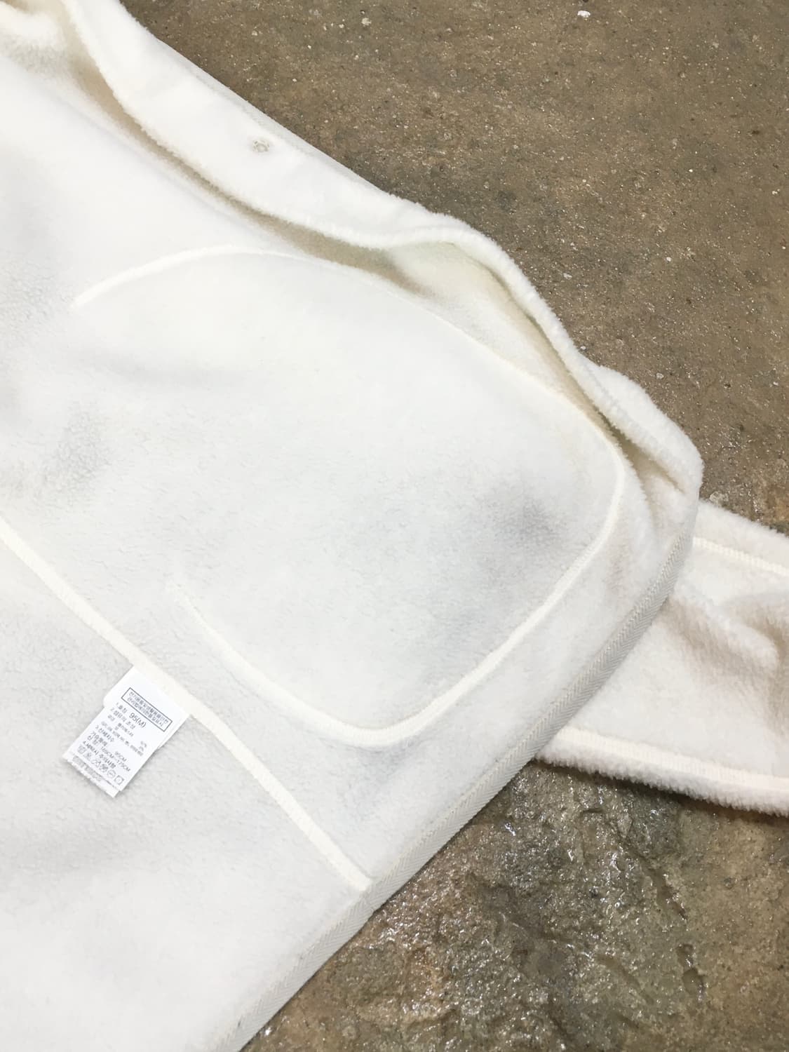 노스페이스 후리스 가디건 화이트 M 상품이미지8