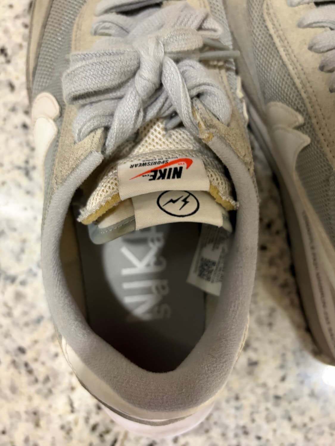 나이키 사카이 프라그먼트 LD와플 스모크 그레이 상품이미지3