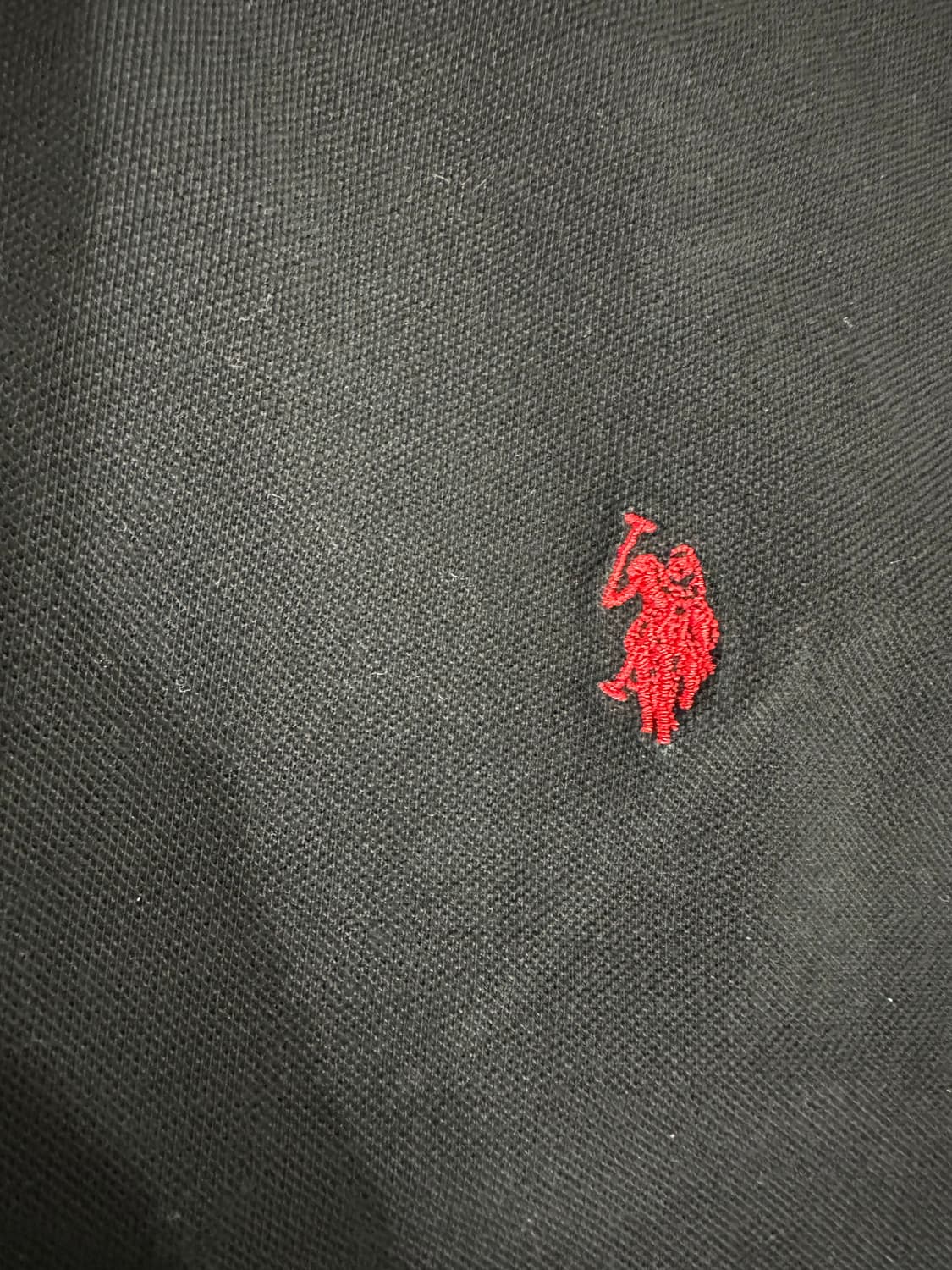 US POLO ASSN 기본 카라티 실측L 상품이미지3