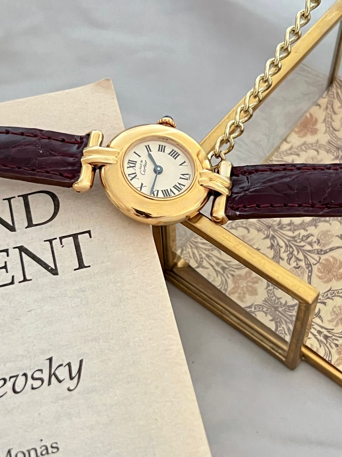 Cartier 머스트 버메일 꼴리제 까르띠에 시계 상품이미지5