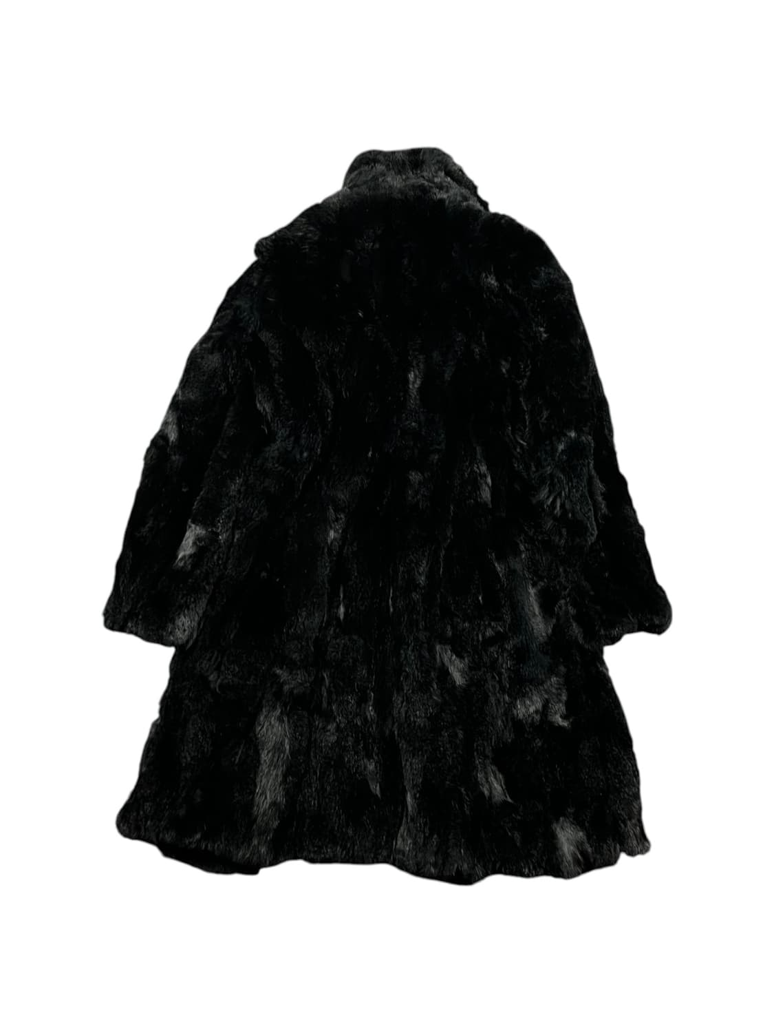 Vintage 토끼 털 리버시블 퍼 코트  상품이미지3