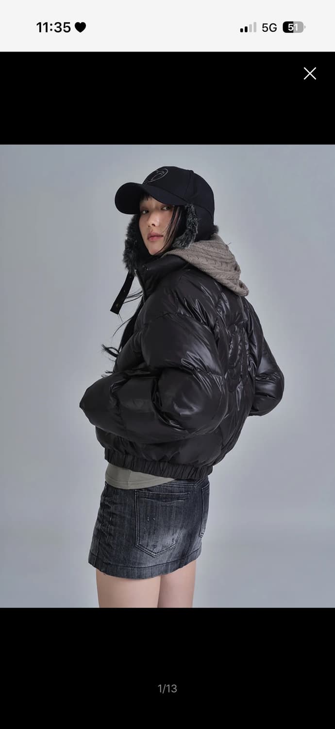 새상품) 애즈온 베티 푸퍼 자켓 BETTY PUFFER JACKET 상품이미지1